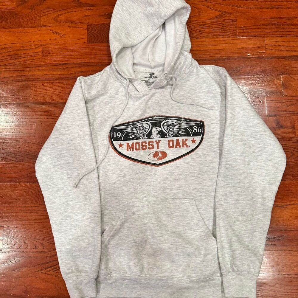 Mossy-oak Men's Grey Hoodie